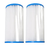 2Pcs Pool Filter Cartridge Filter Element Replacement for Hot Tubs Spas Children's Swimming Pools