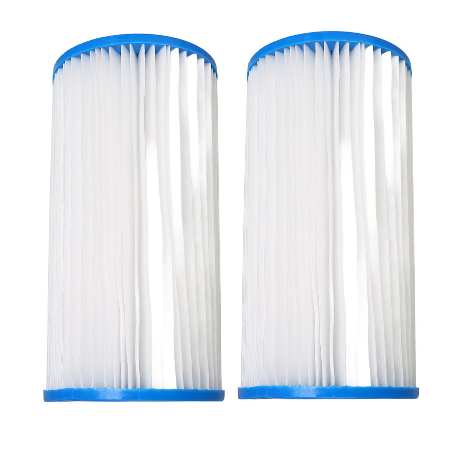 2Pcs Pool Filter Cartridge Filter Element Replacement for Hot Tubs Spas Children's Swimming Pools
