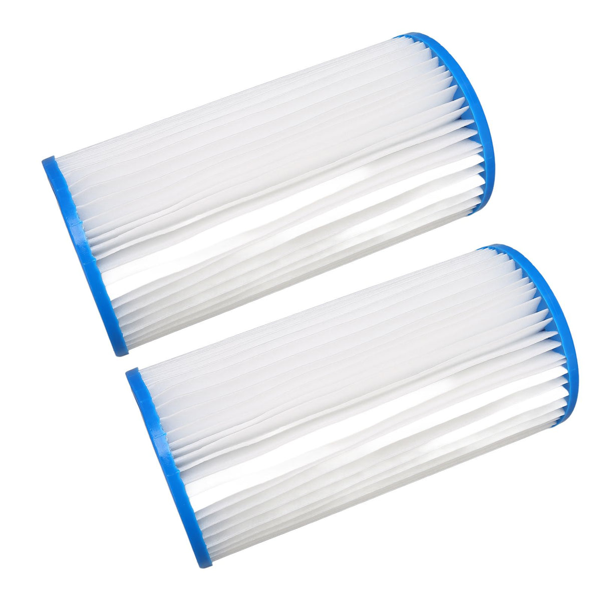 2Pcs Pool Filter Cartridge Filter Element Replacement for Hot Tubs Spas Children's Swimming Pools