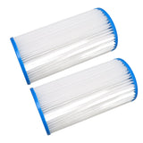 2Pcs Pool Filter Cartridge Filter Element Replacement for Hot Tubs Spas Children's Swimming Pools