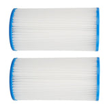 2Pcs Pool Filter Cartridge Filter Element Replacement for Hot Tubs Spas Children's Swimming Pools