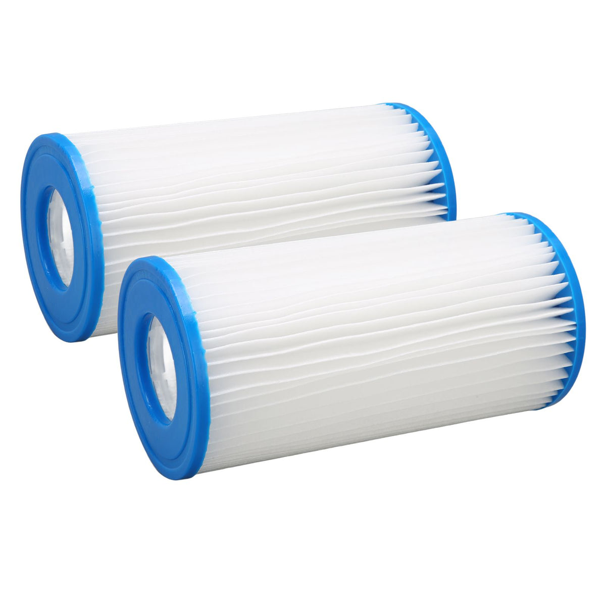 2Pcs Pool Filter Cartridge Filter Element Replacement for Hot Tubs Spas Children's Swimming Pools
