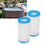 2Pcs Pool Filter Cartridge Filter Element Replacement for Hot Tubs Spas Children's Swimming Pools - Extra Image