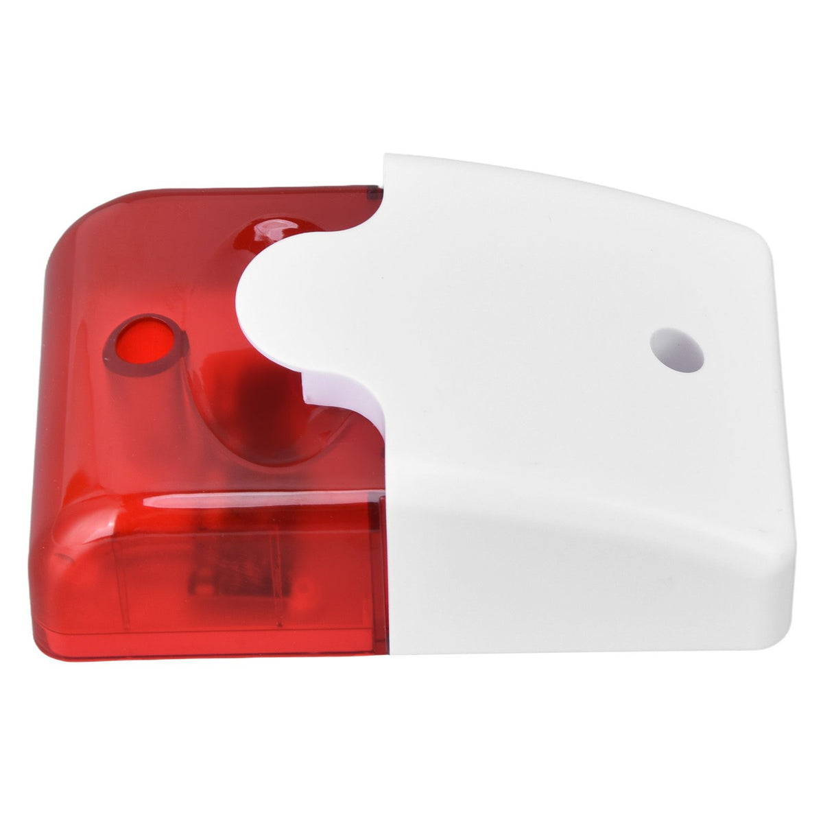 Mini Strobe Siren Wired Alarm Strobe Flashing Light Horn Flash Sound Siren for Home Security Alarm System DC12V