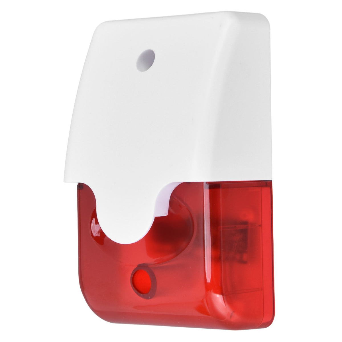 Mini Strobe Siren Wired Alarm Strobe Flashing Light Horn Flash Sound Siren for Home Security Alarm System DC12V