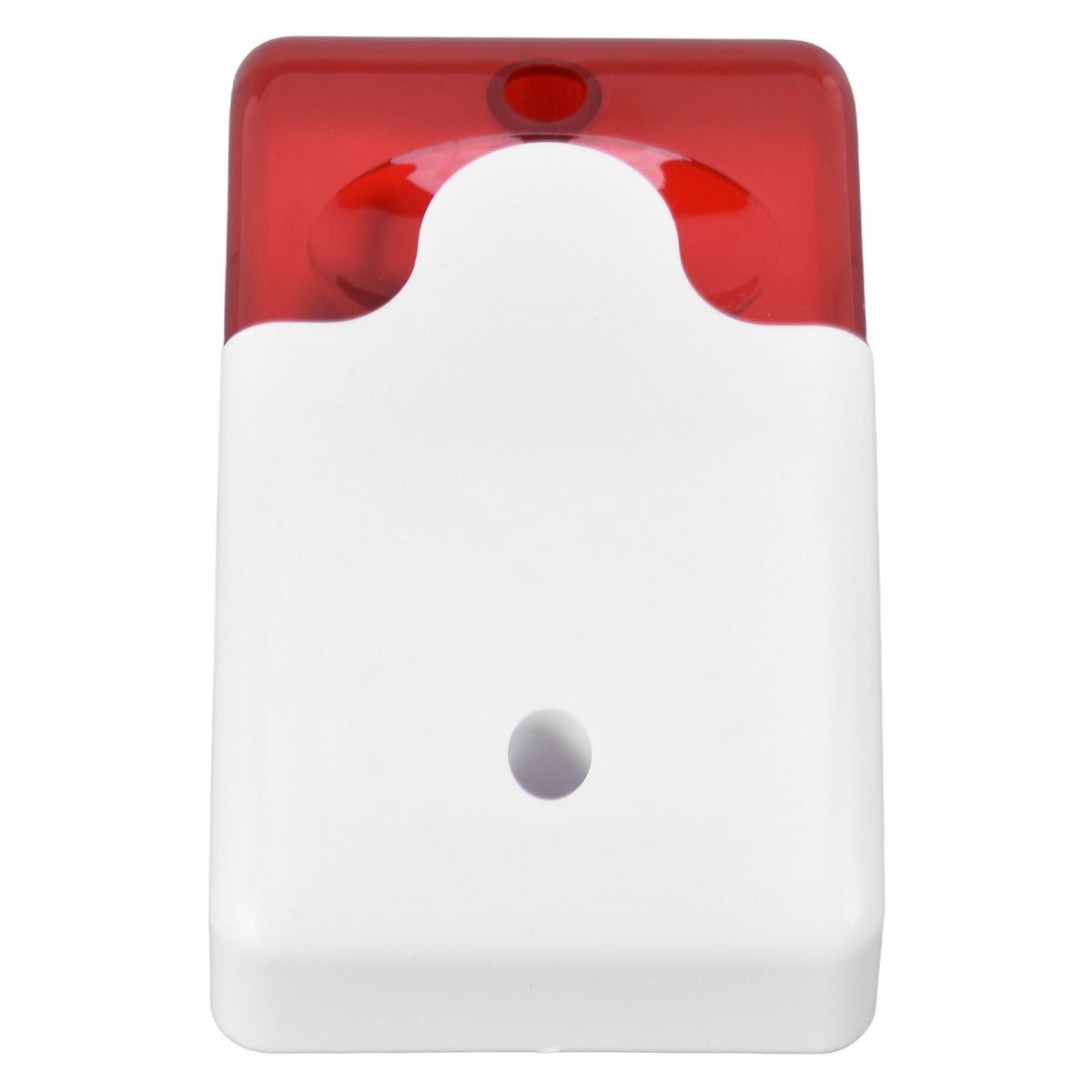Mini Strobe Siren Wired Alarm Strobe Flashing Light Horn Flash Sound Siren for Home Security Alarm System DC12V
