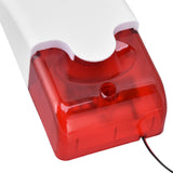 Mini Strobe Siren Wired Alarm Strobe Flashing Light Horn Flash Sound Siren for Home Security Alarm System DC12V