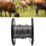 100m Electronic Fence Wire High Voltage Pulse Electronic Fence Aluminum Magnesium Alloy Wirerope