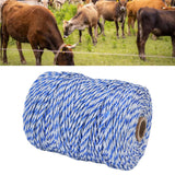 3mm 200 Meters Electric Fence Polywire Portable Electric Fence Rope Conductive Rope for Livestock Breeding - Extra Image