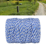 3mm 200 Meters Electric Fence Polywire Portable Electric Fence Rope Conductive Rope for Livestock Breeding - Extra Image