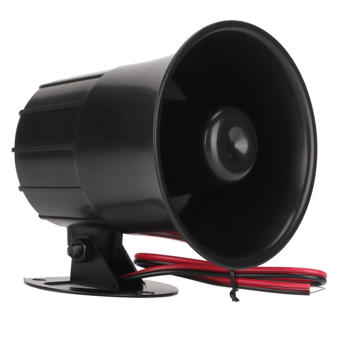 15W High Decibel Siren Horn Wired Garden Burglar Alarm Horn Alarm System Siren DC6‑12V