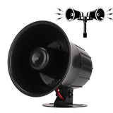 15W High Decibel Siren Horn Wired Garden Burglar Alarm Horn Alarm System Siren DC6‑12V