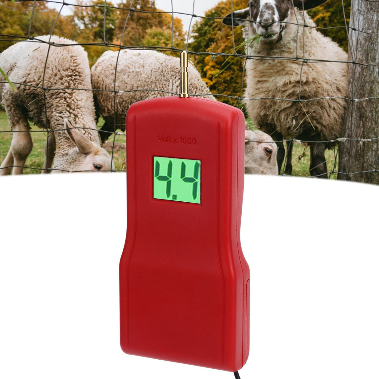 15KV Electric Fence Tester Voltage Detection for Farm Supply Fencing with LCD Screen