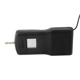15KV LCD Electric Fence Voltage Tester Portable Electric Fence Digital Voltmeter for Farm Garden MLD‑004B Black Black