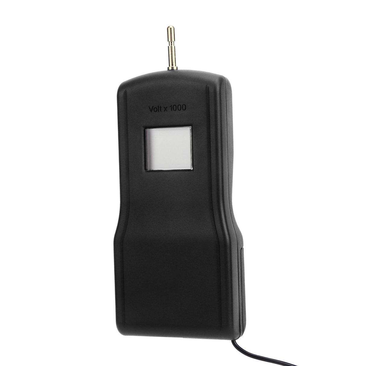 15KV LCD Electric Fence Voltage Tester Portable Electric Fence Digital Voltmeter for Farm Garden MLD‑004B Black Black