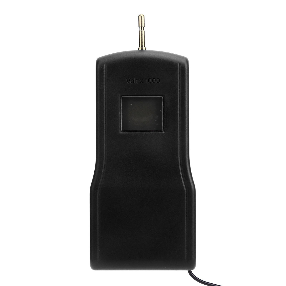 15KV LCD Electric Fence Voltage Tester Portable Electric Fence Digital Voltmeter for Farm Garden MLD‑004B Black Black