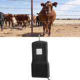 15KV LCD Electric Fence Voltage Tester Portable Electric Fence Digital Voltmeter for Farm Garden MLD‑004B Black Black