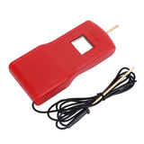 15KV LCD Electric Fence Voltage Tester Portable Electric Fence Digital Voltmeter for Farm Garden MLD‑004BR Red Red