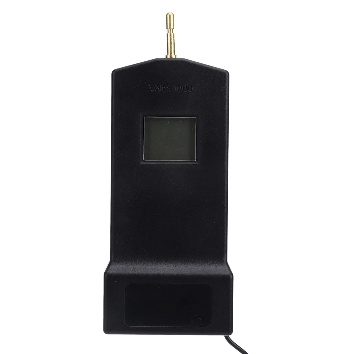 Fence Voltage Tester Portable Electric Fence Fault Finder 15KV LCD Screen for Livestock Farms MLD-004 Black