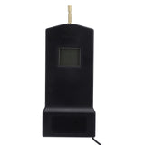 Fence Voltage Tester Portable Electric Fence Fault Finder 15KV LCD Screen for Livestock Farms MLD-004 Black