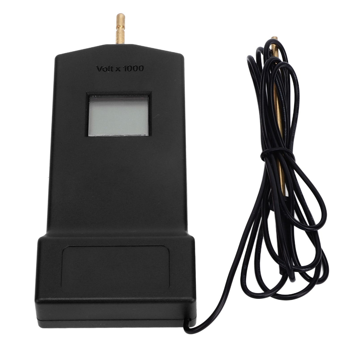 Fence Voltage Tester Portable Electric Fence Fault Finder 15KV LCD Screen for Livestock Farms MLD-004 Black