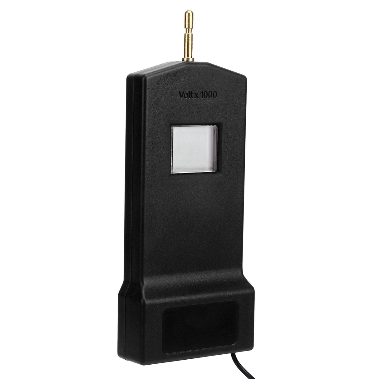 Fence Voltage Tester Portable Electric Fence Fault Finder 15KV LCD Screen for Livestock Farms MLD-004 Black