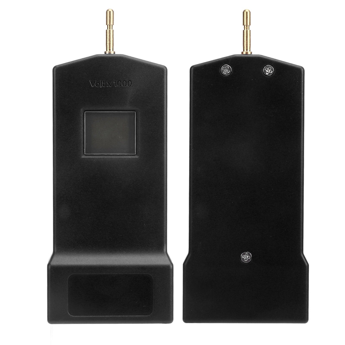 Fence Voltage Tester Portable Electric Fence Fault Finder 15KV LCD Screen for Livestock Farms MLD-004 Black