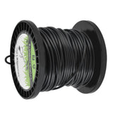 Round String Trimmer Line for Husqvarna 3.3mm Black High Cutting Efficiency Trimmer Line for Most Lawn Mowers Farm 30m