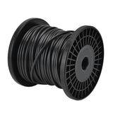 Round String Trimmer Line for Husqvarna 3.3mm Black High Cutting Efficiency Trimmer Line for Most Lawn Mowers Farm 30m - Extra Image