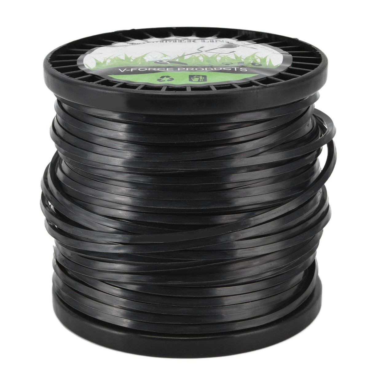 Round String Trimmer Line for Husqvarna 3.3mm Black High Cutting Efficiency Trimmer Line for Most Lawn Mowers Farm 50m