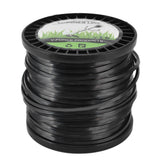 Round String Trimmer Line for Husqvarna 3.3mm Black High Cutting Efficiency Trimmer Line for Most Lawn Mowers Farm 50m
