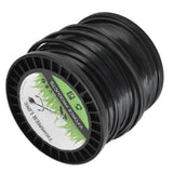 Round String Trimmer Line for Husqvarna 3.3mm Black High Cutting Efficiency Trimmer Line for Most Lawn Mowers Farm 50m