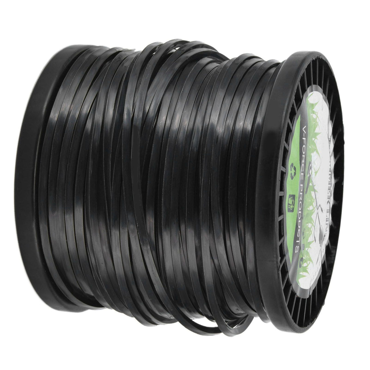 Round String Trimmer Line for Husqvarna 3.3mm Black High Cutting Efficiency Trimmer Line for Most Lawn Mowers Farm 50m