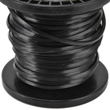 3.3mm String Trimmer Line High Cutting Efficiency Low Noise Quadrate Black Trimmer Line for Most Lawn Mowers Farm 30m - Extra Image