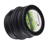 3.3mm String Trimmer Line High Cutting Efficiency Low Noise Quadrate Black Trimmer Line for Most Lawn Mowers Farm 50m