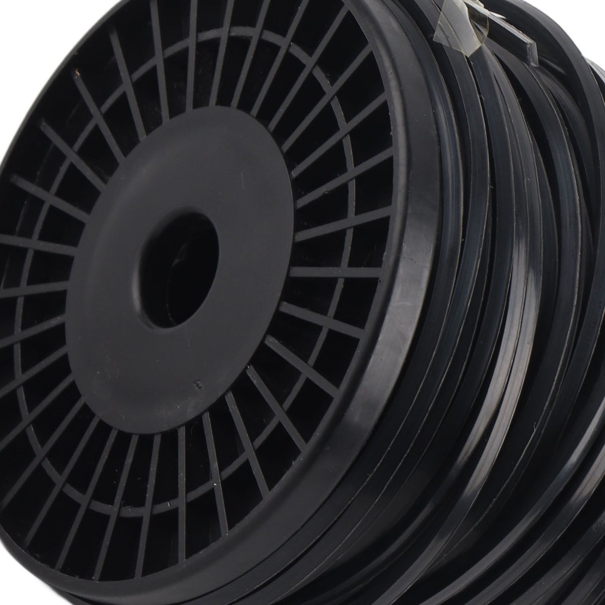 3.3mm String Trimmer Line High Cutting Efficiency Low Noise Quadrate Black Trimmer Line for Most Lawn Mowers Farm 50m