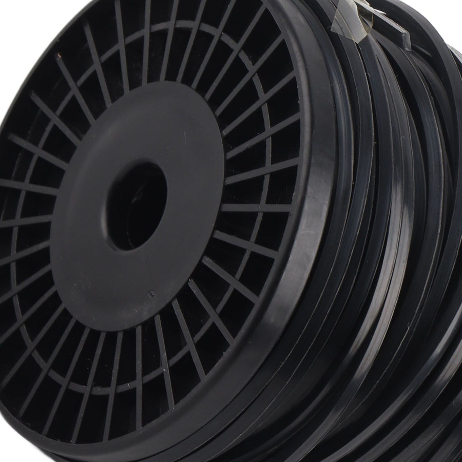 3.3mm String Trimmer Line High Cutting Efficiency Low Noise Quadrate Black Trimmer Line for Most Lawn Mowers Farm 50m