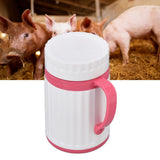 Pig Semen Insulation Cup Stainless Steel Liner Pig Semen Collection Cup for Pig Artificial Insemination Equipment