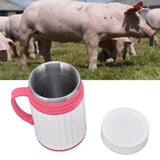 Pig Semen Insulation Cup Stainless Steel Liner Pig Semen Collection Cup for Pig Artificial Insemination Equipment - Extra Image