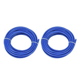 2PCS 4mm String Trimmer Line Nylon Round Trimmer Line Blue Lawn Mower Accessories for Husqvarna 5m / 16.4ft