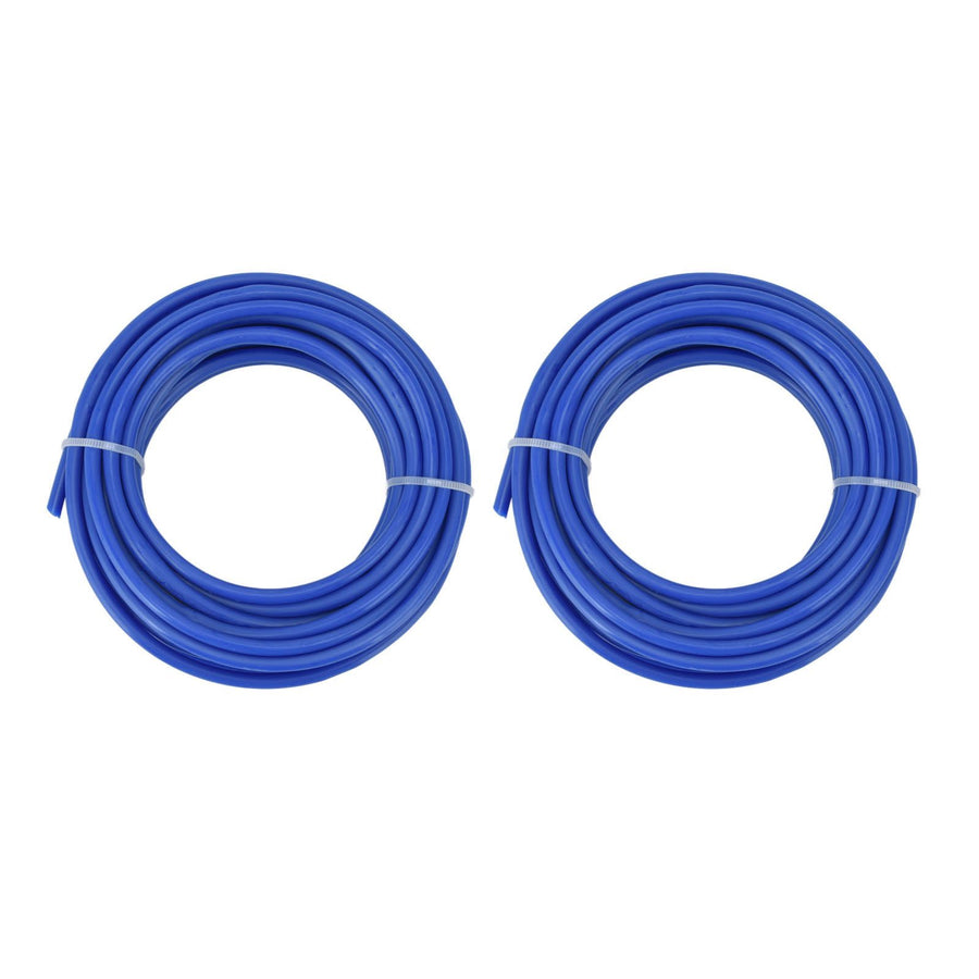 2PCS 4mm String Trimmer Line Nylon Round Trimmer Line Blue Lawn Mower Accessories for Husqvarna 5m / 16.4ft