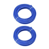 2PCS 4mm String Trimmer Line Nylon Round Trimmer Line Blue Lawn Mower Accessories for Husqvarna 5m / 16.4ft - 45-Degree Angle