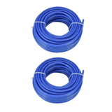 2PCS 4mm String Trimmer Line Nylon Round Trimmer Line Blue Lawn Mower Accessories for Husqvarna 10m / 32.8ft