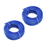 2PCS 4mm String Trimmer Line Nylon Round Trimmer Line Blue Lawn Mower Accessories for Husqvarna 10m / 32.8ft