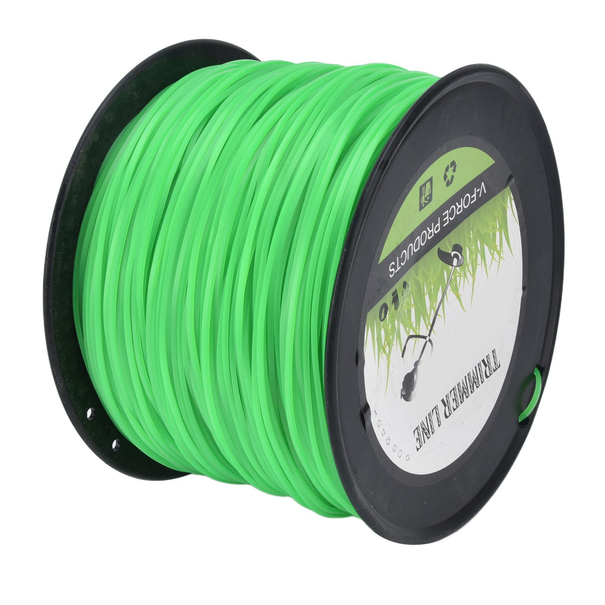 2.0mm 372 Meters Trimmer Line Lawn Mower String Cord Green String Trimmer Line for Husqvarna