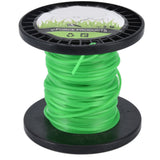 String Trimmer Line String Trimmer Line 2.0mm Trimmer Line for String Trimmer Weed Trimmer Green 30m / 98.4ft - Front View