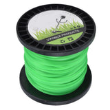 String Trimmer Line String Trimmer Line 2.0mm Trimmer Line for String Trimmer Weed Trimmer Green 100m / 328.1ft