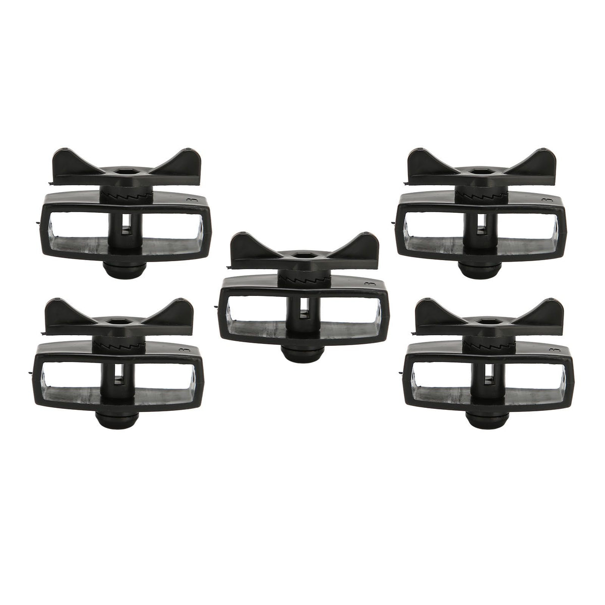 50Pcs Electric Fence Wire Tightener Portable Garden Electronic Fence Alloy Wire Tensioner Black