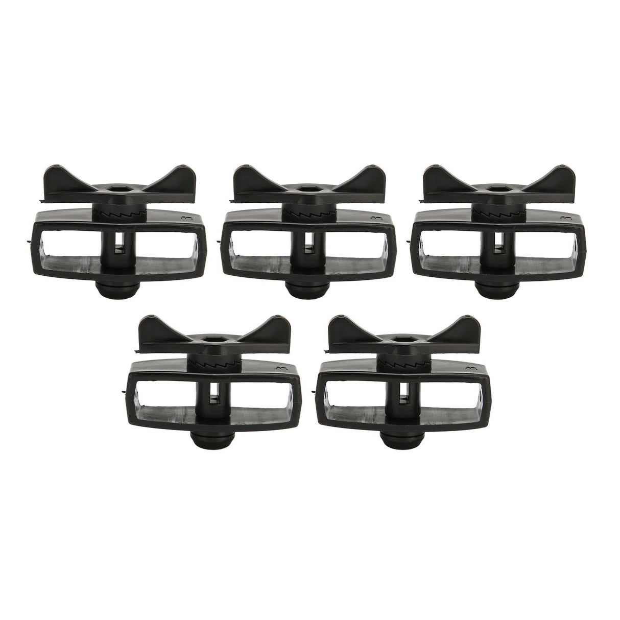 50Pcs Electric Fence Wire Tightener Portable Garden Electronic Fence Alloy Wire Tensioner Black