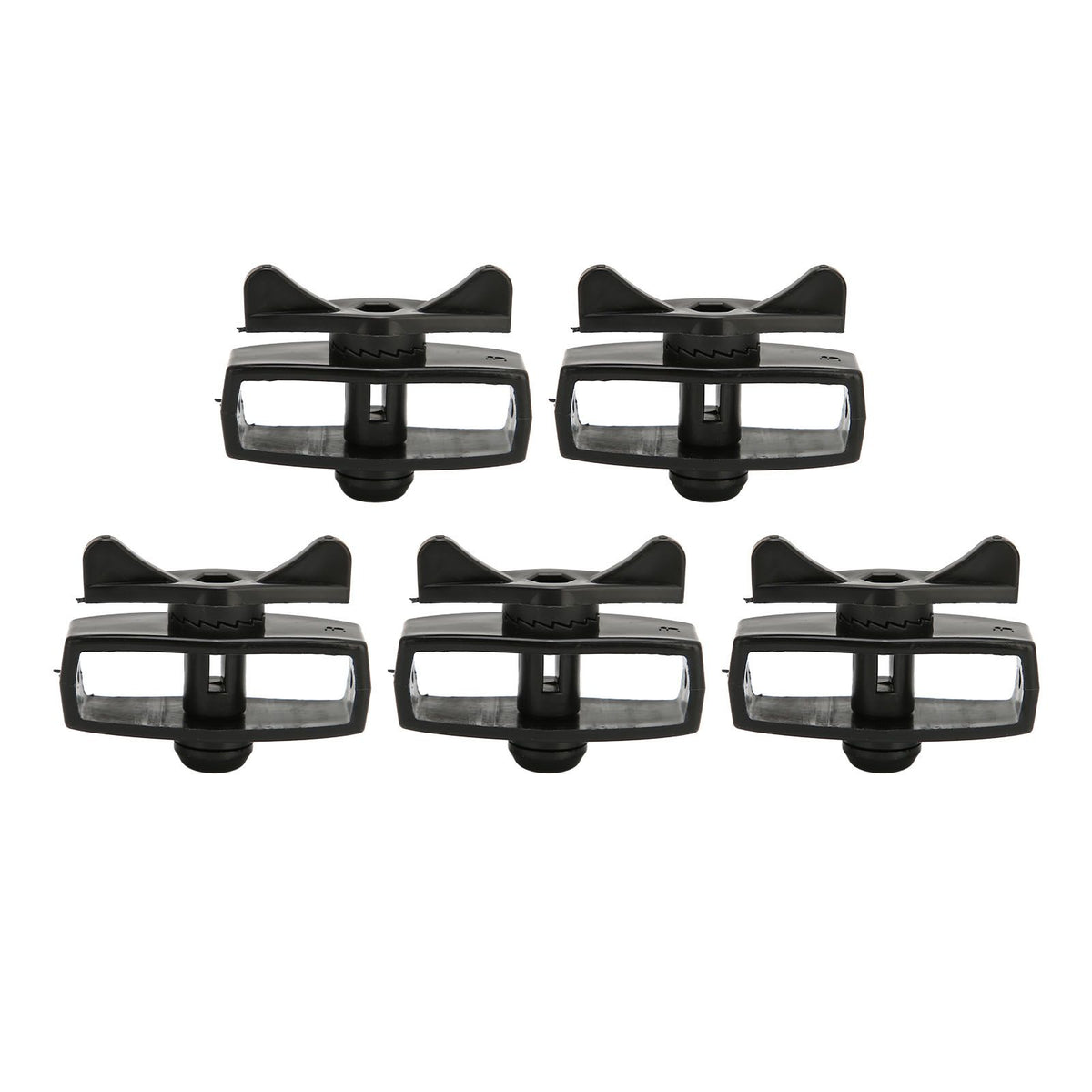 50Pcs Electric Fence Wire Tightener Portable Garden Electronic Fence Alloy Wire Tensioner Black